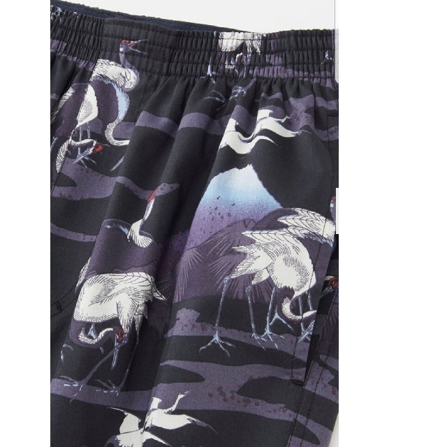 UNIQLO(ユニクロ)のハクサイブルー　北斎ブルー　ユニクロ　ステテコ　L新品 メンズのパンツ(ショートパンツ)の商品写真