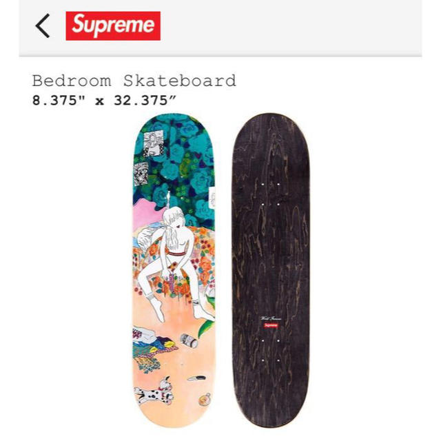 Supreme(シュプリーム)の supreme 18aw bedroom skateboard deck 新品 スポーツ/アウトドアのスポーツ/アウトドア その他(スケートボード)の商品写真