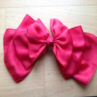 ダブルシー(WC)のw♡cリボンバレッタ(ヘアピン)
