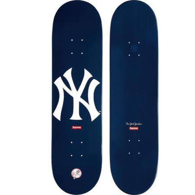 Supreme(シュプリーム)の supreme newyork Yankees skateboard deck スポーツ/アウトドアのスポーツ/アウトドア その他(スケートボード)の商品写真