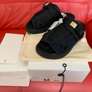 ヴィスヴィム(VISVIM)の超美品 visvim CHRISTO 2-TONE BLACK M 正規品(サンダル)