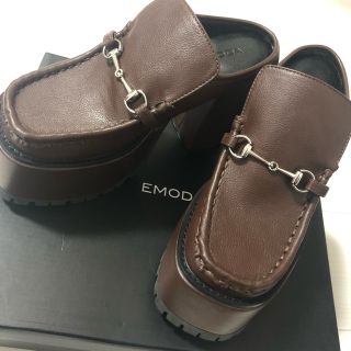 エモダ(EMODA)の期間限定お値下げ！EMODA バルキーヒールサボサンダル S (サンダル)