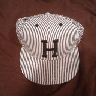 ニューエラー(NEW ERA)のHUF NEWERA♪ヒッコリー(キャップ)