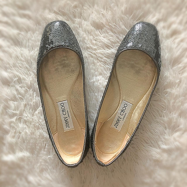 ※JIJIさま専用※JIMMY CHOO★ジミーチュウ★スクエアフラットパンプス