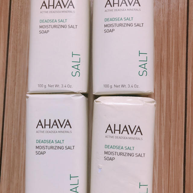 AHAVA アハバ デッドシーソルトソープ イスラエル コスメ/美容のボディケア(ボディソープ/石鹸)の商品写真