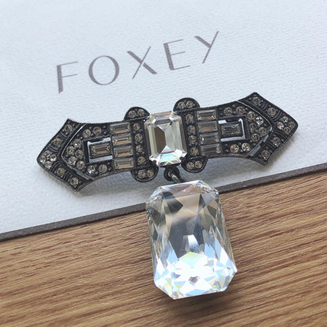 未使用品♡ FOXEY 大人気 キラキラ ブローチ フォクシー - hizamgroup.com