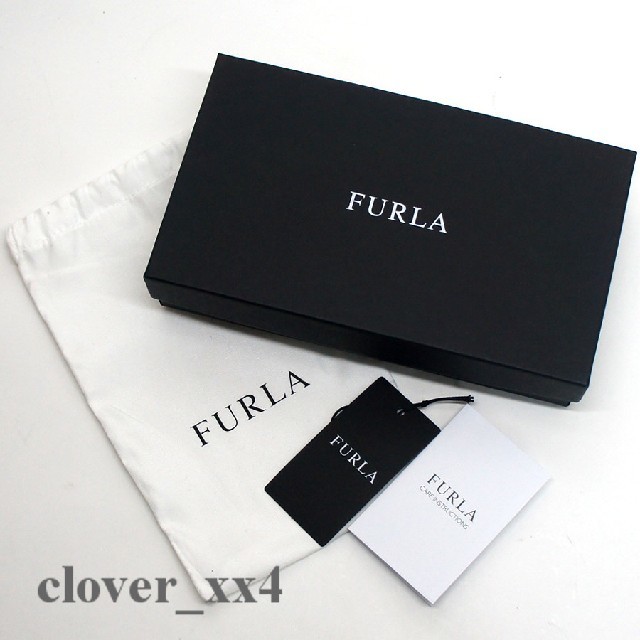 Furla(フルラ)のフルラ 長財布 美品 ブラック レザー ファスナー FURLA 財布 箱付き レディースのファッション小物(財布)の商品写真