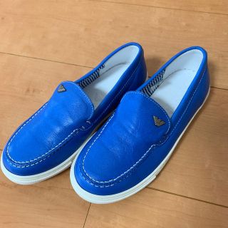 アルマーニ ジュニア(ARMANI JUNIOR)の最終！アルマーニジュニア レザースリッポン(スリッポン)