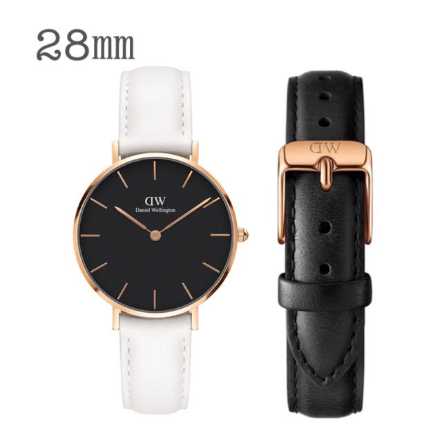 Daniel Wellington - 【28㎜】ダニエル ウェリントン腕時計 DW285+ベルトSET《3年保証付》の通販 by wdw6260｜ダニエルウェリントンならラクマ