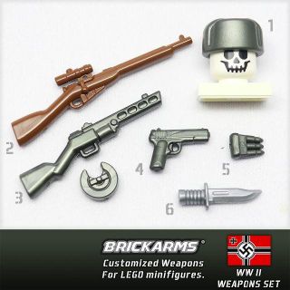 レゴ(Lego)のBRICKARMS WWⅡウエポンセット ソ連軍(積み木/ブロック)