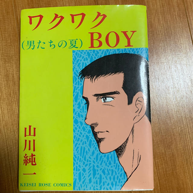 ゲイ BL 薔薇族掲載漫画  ワクワクBOY  山川純一 エンタメ/ホビーの漫画(ボーイズラブ(BL))の商品写真