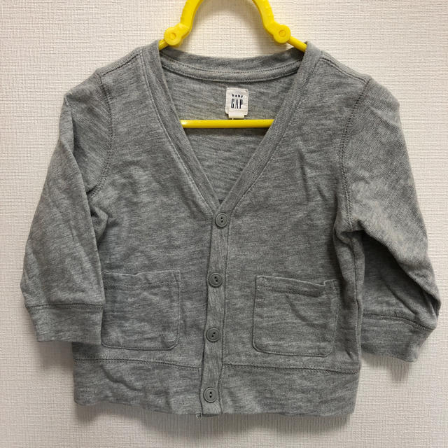 GAP Kids(ギャップキッズ)の再値下げ　baby GAP カーディガン コットン生地 キッズ/ベビー/マタニティのキッズ服男の子用(90cm~)(その他)の商品写真