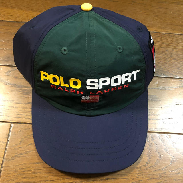 POLO RALPH LAUREN(ポロラルフローレン)のなんでもさん専用 激レア POLO SPORTキャップ MULTI メンズの帽子(キャップ)の商品写真