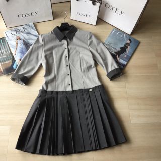 フォクシー(FOXEY)の♡♡FOXEY NEW YORK　レディグレースワンピース(ひざ丈ワンピース)