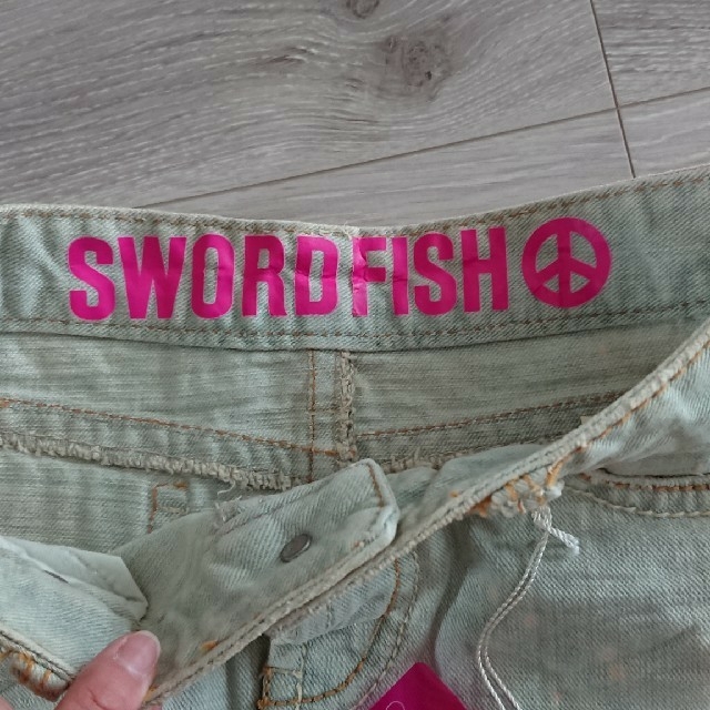 SWORD FISH(ソードフィッシュ)のsword fish  デニムミニスカート☆ レディースのスカート(ミニスカート)の商品写真