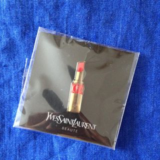 サンローラン(Saint Laurent)のYSL / 非売品バッチ(ブローチ/コサージュ)