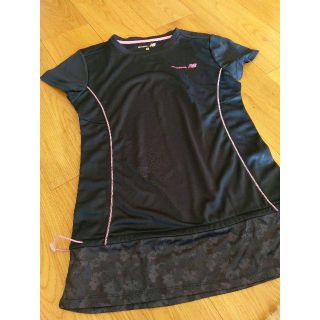 ニューバランス(New Balance)の【新品】New Balance レディーストレーニングウェア(Tシャツ(半袖/袖なし))