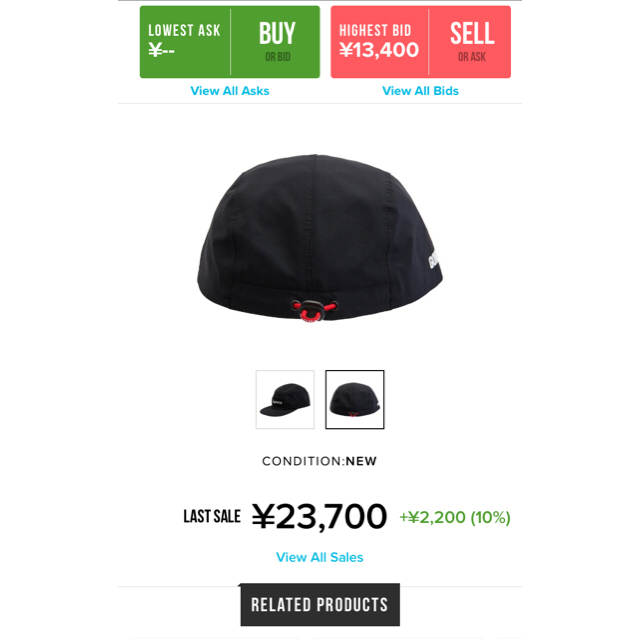 supreme GORETEX Camp cap 2