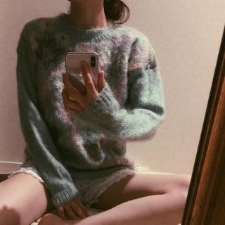 ロキエ(Lochie)のUSA vintage knit 売り切り値下げ❗️(ニット/セーター)