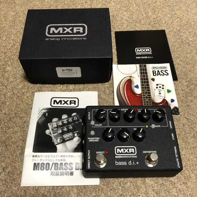 【新品未使用】MXR M80 bass d.i.+ ベースプリアンプ