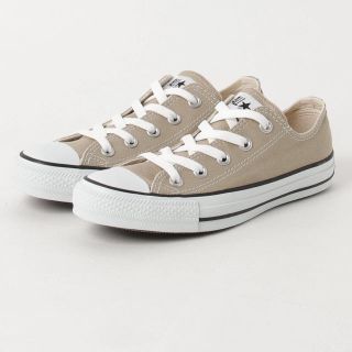 コンバース(CONVERSE)の【美品】 コンバース オールスター ベージュ(スニーカー)