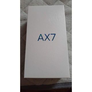 OPPO AX7 Blue ブルー(スマートフォン本体)