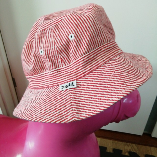 X-girl(エックスガール)のX-girlハット帽子リバーシブル レディースの帽子(ハット)の商品写真