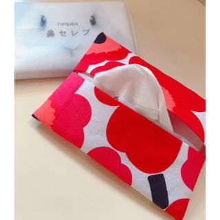 マリメッコ(marimekko)のmarimekko マリメッコ ポケットティッシュケース ハンドメイド(その他)