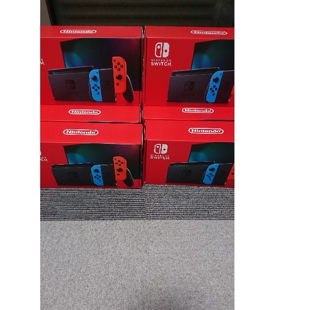 美品 新型8同梱SET販売 ○新品送料無料○ニンテンドースイッチ 本体