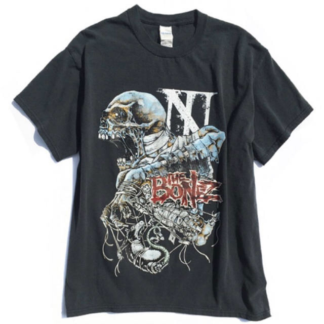 crossfaithThe BONEZ スカルTシャツ