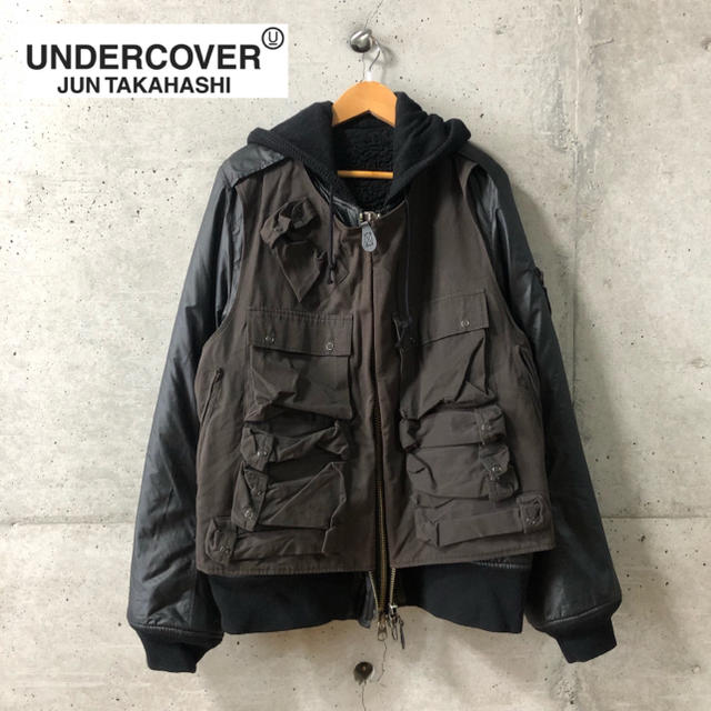 【UNDERCOVER×VANDALIZE】希少 07AW 2way MA-1