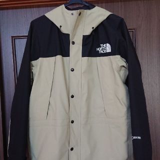 ザノースフェイス(THE NORTH FACE)のノースフェイス 2019ssマウンテンライトジャケット wbツイルベージュ(マウンテンパーカー)