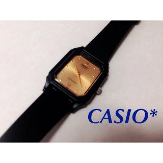 カシオ(CASIO)のCASIO* ゴールド 腕時計(腕時計)