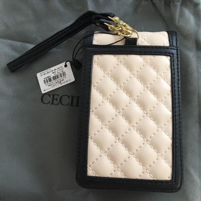 CECIL McBEE(セシルマクビー)の新品 セシルマクビー マルチケース シガレットケース タバコケース ベージュ レディースのファッション小物(ポーチ)の商品写真