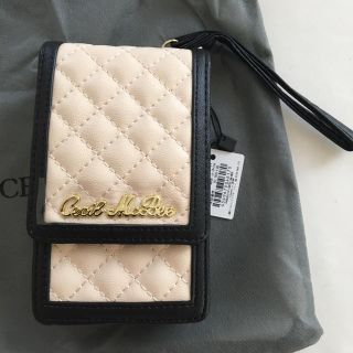 セシルマクビー(CECIL McBEE)の新品 セシルマクビー マルチケース シガレットケース タバコケース ベージュ(ポーチ)