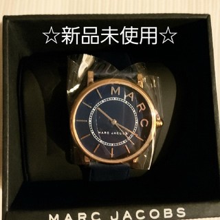 マークジェイコブス(MARC JACOBS)の☆新品☆ネイビーのマークジェイコブスの腕時計(腕時計(アナログ))