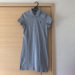 ポロラルフローレン(POLO RALPH LAUREN)の美品 ラルフローレン ポロシャツワンピース(ひざ丈ワンピース)