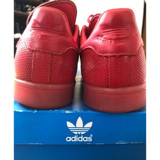 アディダス(adidas)のadidas アディダス オリジナルス スタンスミス 赤(スニーカー)