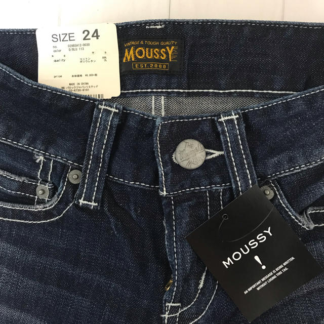 moussy - 半額以下！ 新品未使用 タグ付き デニムの通販 by Chii ...