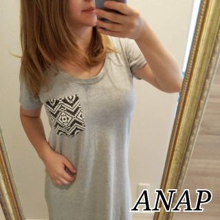 アナップ(ANAP)のマタニティ ロングワンピ Tシャツワンピ (マタニティワンピース)