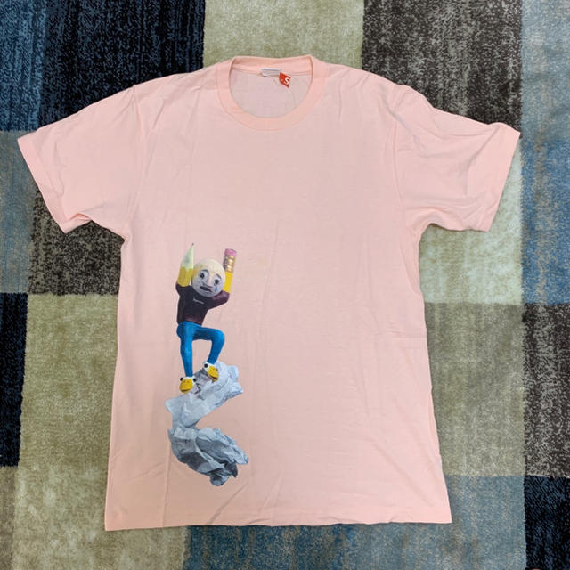 Supreme(シュプリーム)のSupreme tee peach m 新品同様 メンズのトップス(Tシャツ/カットソー(半袖/袖なし))の商品写真