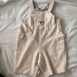 バーバリー(BURBERRY)の新品未使用♡バーバリー カバーオール♡サロペット♡ロンパース♡BURBERRY(カバーオール)