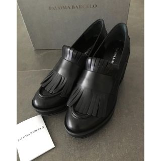 PALOMA BARCELÓ　厚底　レースアップ　シューズ　スペイン