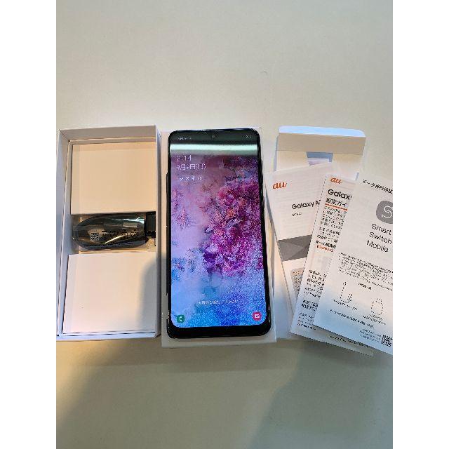 【新品】au Galaxy A30 ブラック