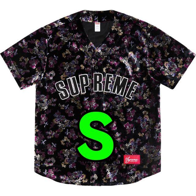 Supreme(シュプリーム)のS 付属品完備 Supreme Floral Baseball Jersey メンズのトップス(その他)の商品写真