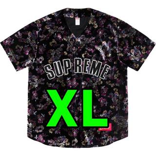 シュプリーム(Supreme)のXL 付属品完備 Supreme Floral Baseball Jersey(その他)