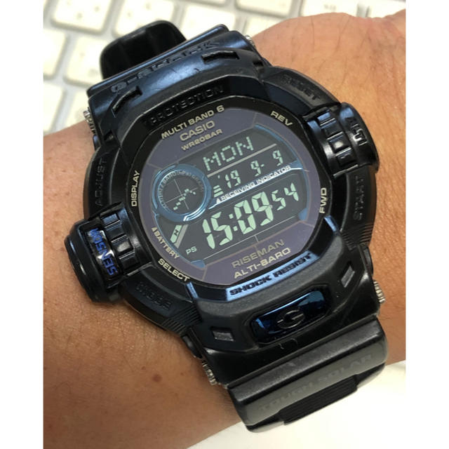 G-SHOCK/ライズマン/GW-9230/イニシャルブルー/電波ソーラー/限定