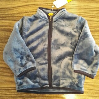シマムラ(しまむら)のフリース　ブルー　90センチ　新品未使用　上着　アウター(ジャケット/上着)