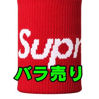 シュプリーム(Supreme)のバラ売りsupreme nike nba wristband red(バングル/リストバンド)