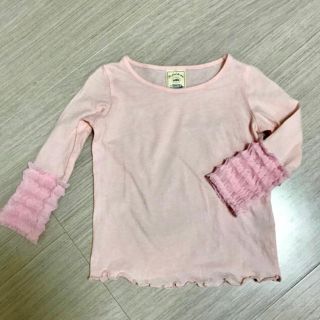 ジェラートピケ(gelato pique)のジェラートピケ☆gelato pique☆女の子100-110ピンクシャツ(Tシャツ/カットソー)